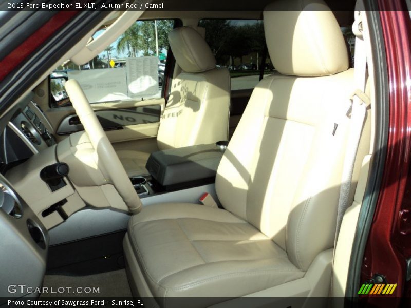 Autumn Red / Camel 2013 Ford Expedition EL XLT