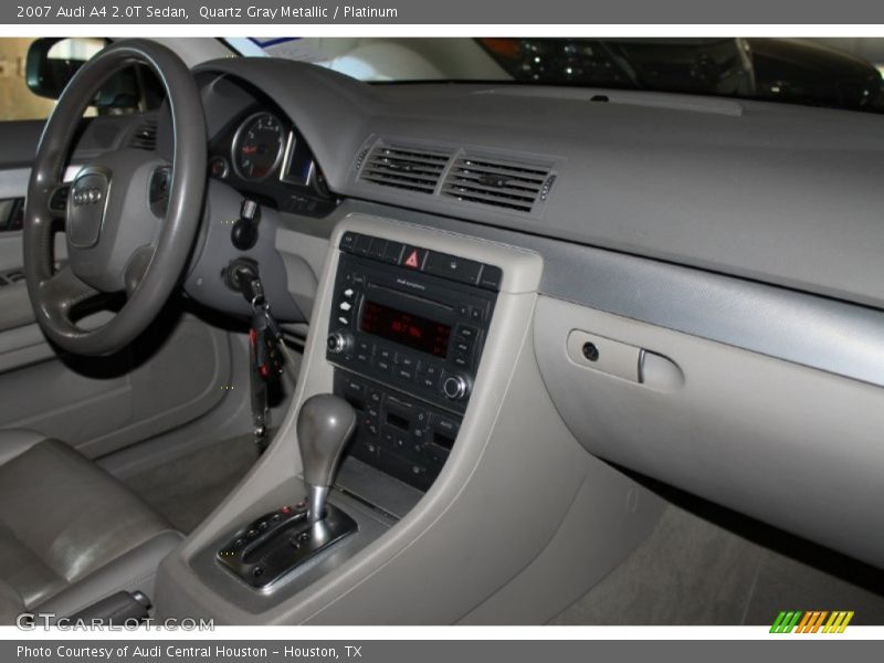 Quartz Gray Metallic / Platinum 2007 Audi A4 2.0T Sedan