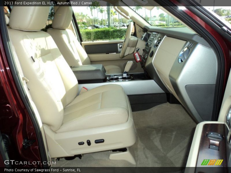 Autumn Red / Camel 2013 Ford Expedition EL XLT