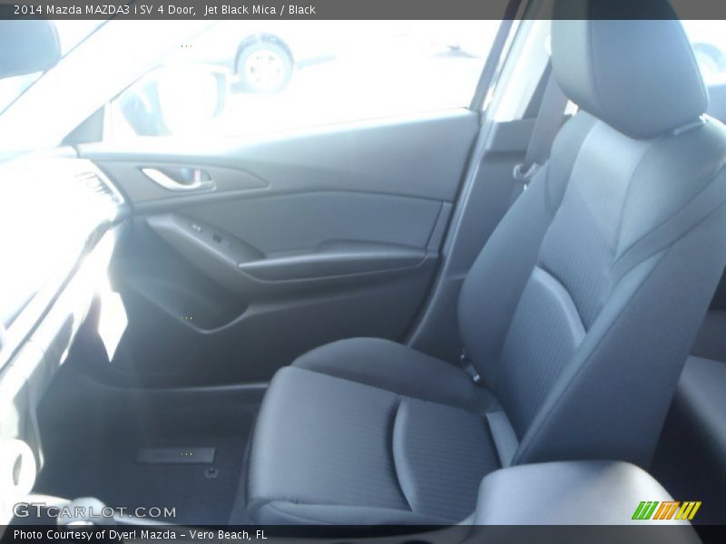 Jet Black Mica / Black 2014 Mazda MAZDA3 i SV 4 Door