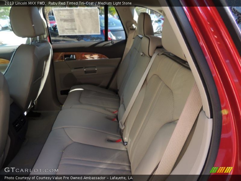 Ruby Red Tinted Tri-Coat / Medium Light Stone 2013 Lincoln MKX FWD