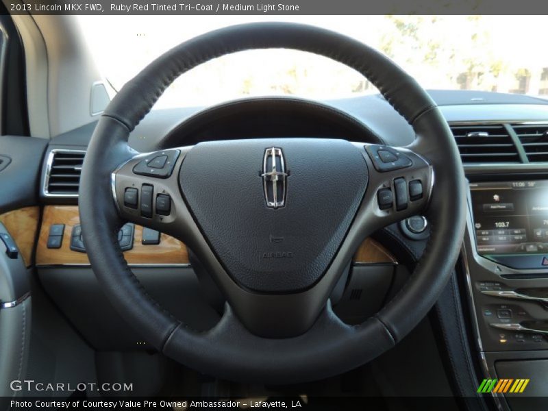 Ruby Red Tinted Tri-Coat / Medium Light Stone 2013 Lincoln MKX FWD
