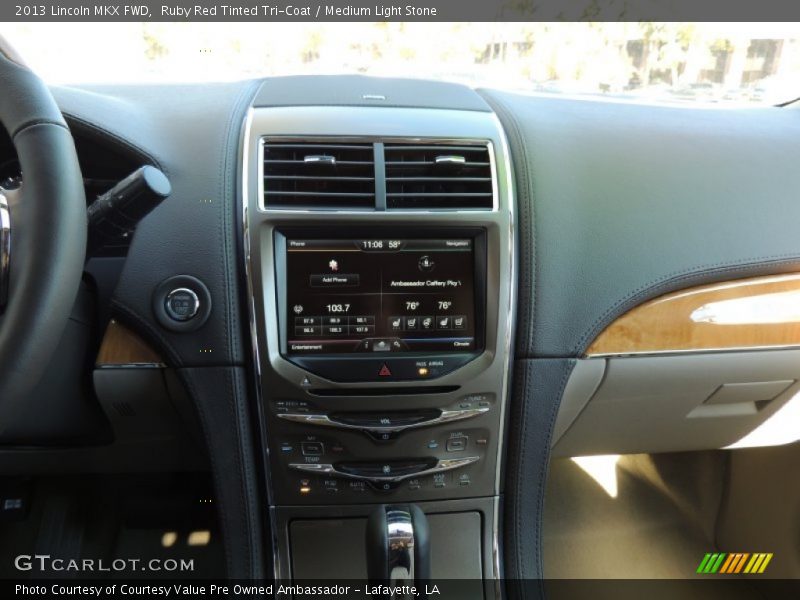 Ruby Red Tinted Tri-Coat / Medium Light Stone 2013 Lincoln MKX FWD