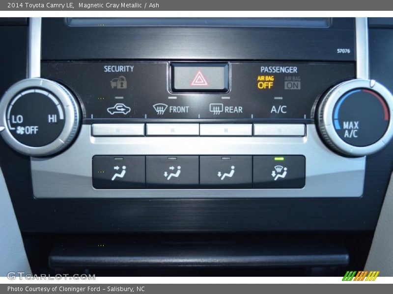 Magnetic Gray Metallic / Ash 2014 Toyota Camry LE