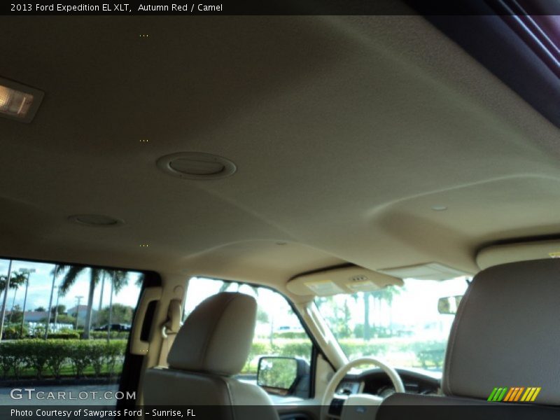 Autumn Red / Camel 2013 Ford Expedition EL XLT