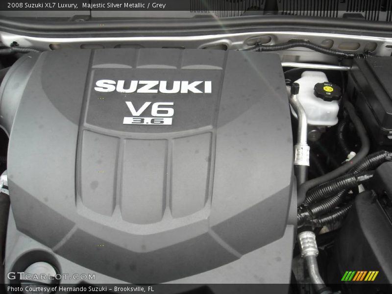 Majestic Silver Metallic / Grey 2008 Suzuki XL7 Luxury
