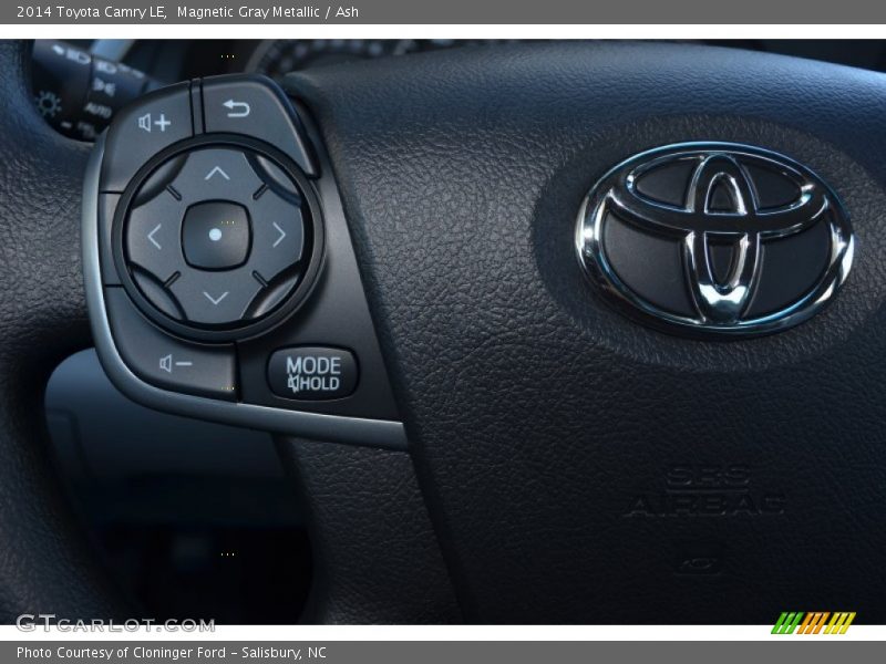 Magnetic Gray Metallic / Ash 2014 Toyota Camry LE