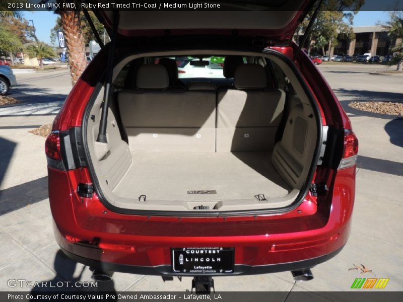 Ruby Red Tinted Tri-Coat / Medium Light Stone 2013 Lincoln MKX FWD