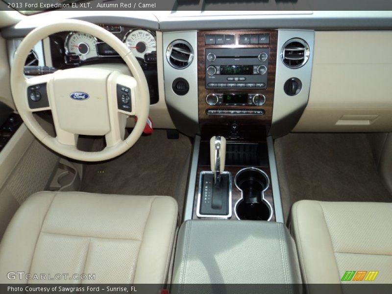 Autumn Red / Camel 2013 Ford Expedition EL XLT