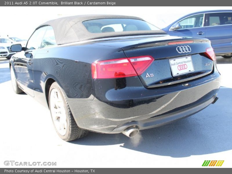 Brilliant Black / Cardamom Beige 2011 Audi A5 2.0T Convertible