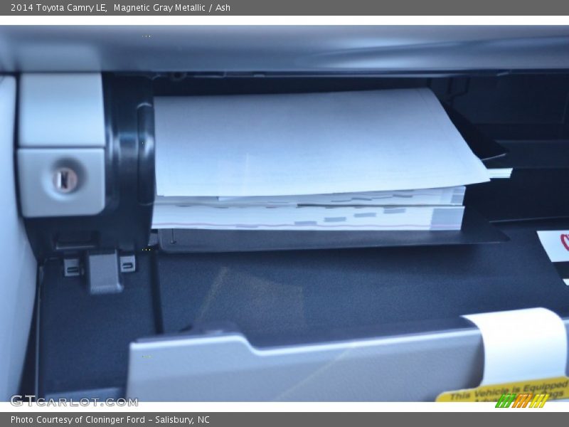 Magnetic Gray Metallic / Ash 2014 Toyota Camry LE