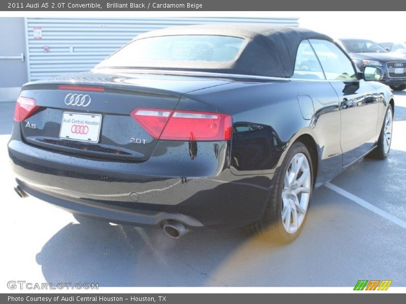 Brilliant Black / Cardamom Beige 2011 Audi A5 2.0T Convertible