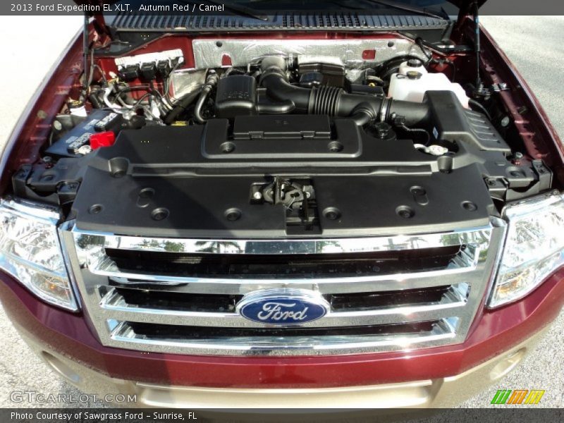 Autumn Red / Camel 2013 Ford Expedition EL XLT