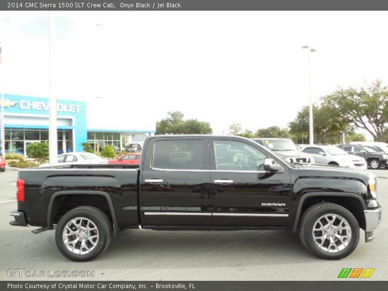 Onyx Black / Jet Black 2014 GMC Sierra 1500 SLT Crew Cab