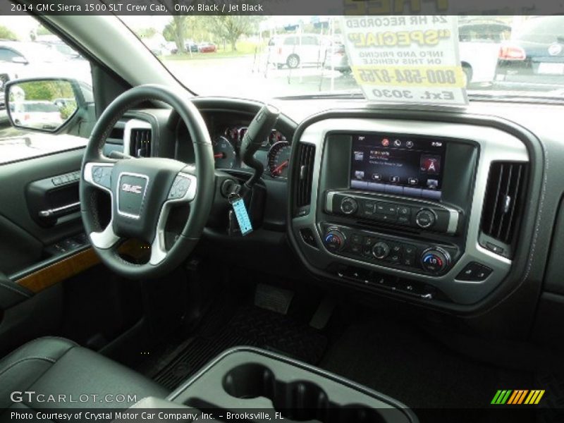 Onyx Black / Jet Black 2014 GMC Sierra 1500 SLT Crew Cab