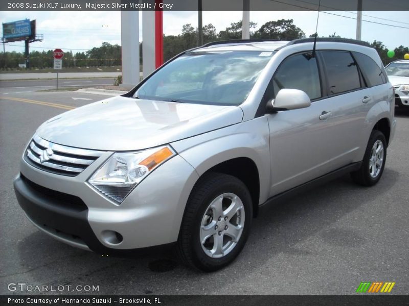 Majestic Silver Metallic / Grey 2008 Suzuki XL7 Luxury