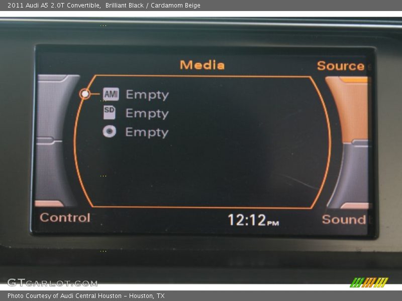 Brilliant Black / Cardamom Beige 2011 Audi A5 2.0T Convertible