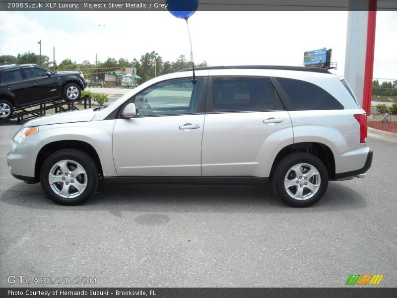Majestic Silver Metallic / Grey 2008 Suzuki XL7 Luxury