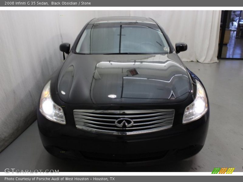 Black Obsidian / Stone 2008 Infiniti G 35 Sedan