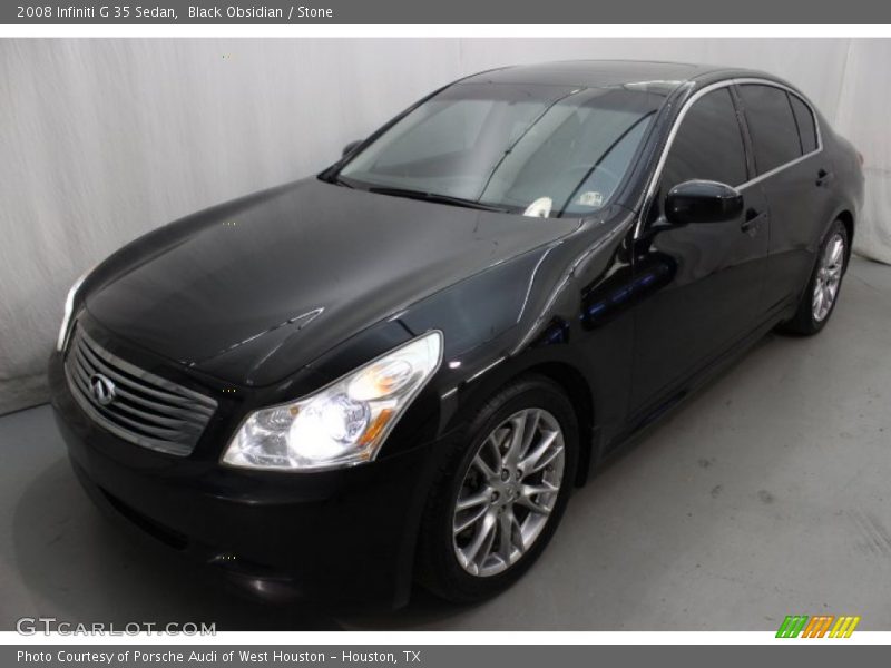 Black Obsidian / Stone 2008 Infiniti G 35 Sedan