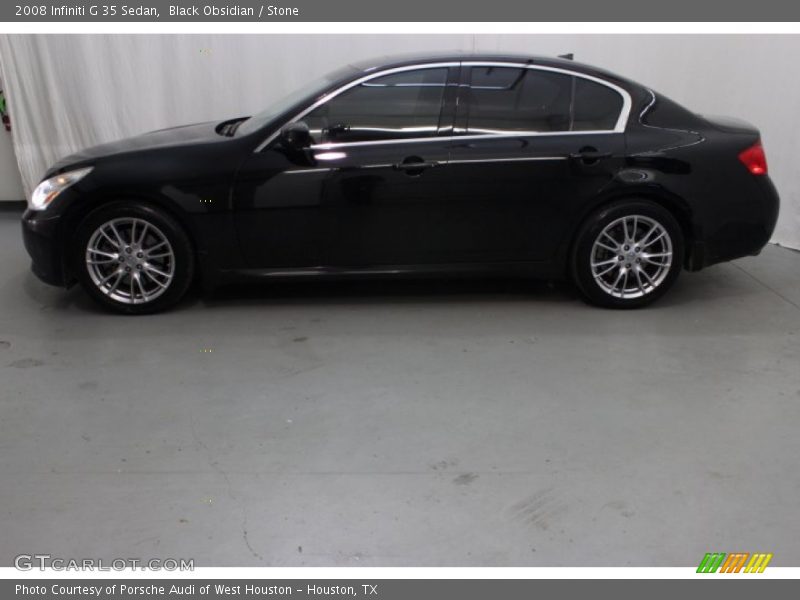 Black Obsidian / Stone 2008 Infiniti G 35 Sedan