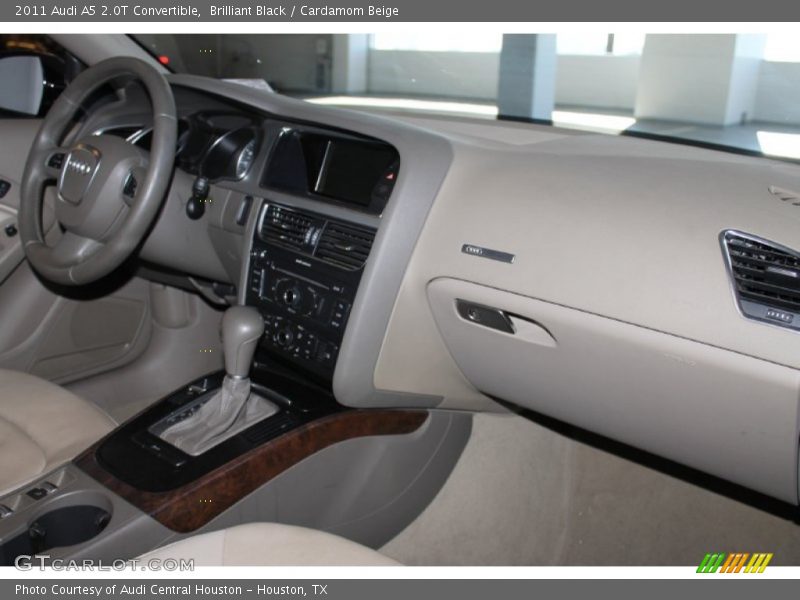 Brilliant Black / Cardamom Beige 2011 Audi A5 2.0T Convertible