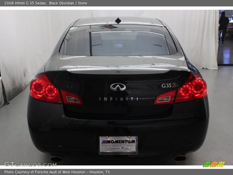 Black Obsidian / Stone 2008 Infiniti G 35 Sedan