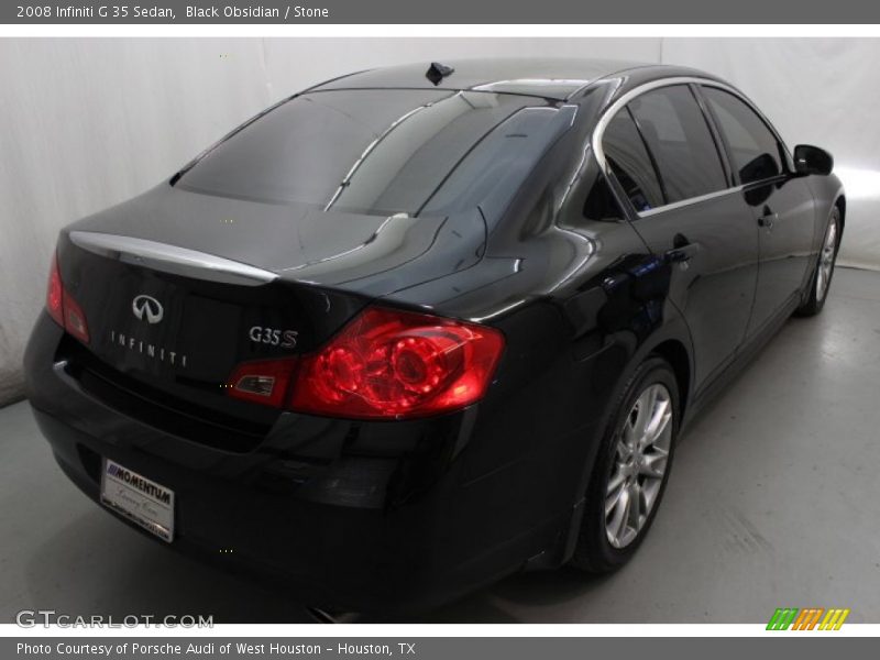 Black Obsidian / Stone 2008 Infiniti G 35 Sedan