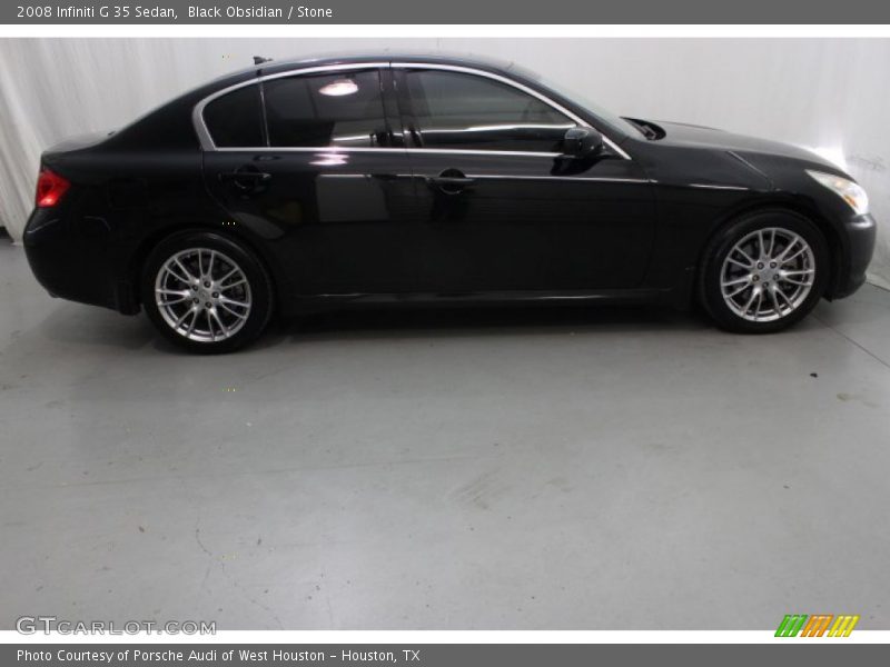 Black Obsidian / Stone 2008 Infiniti G 35 Sedan