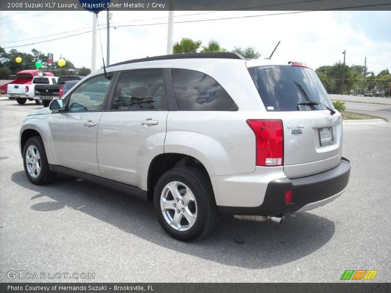 Majestic Silver Metallic / Grey 2008 Suzuki XL7 Luxury