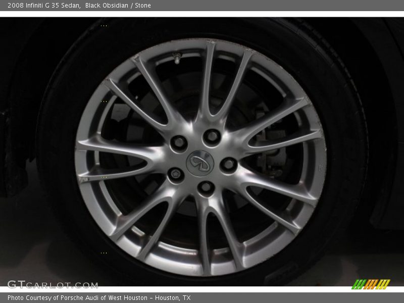 Black Obsidian / Stone 2008 Infiniti G 35 Sedan