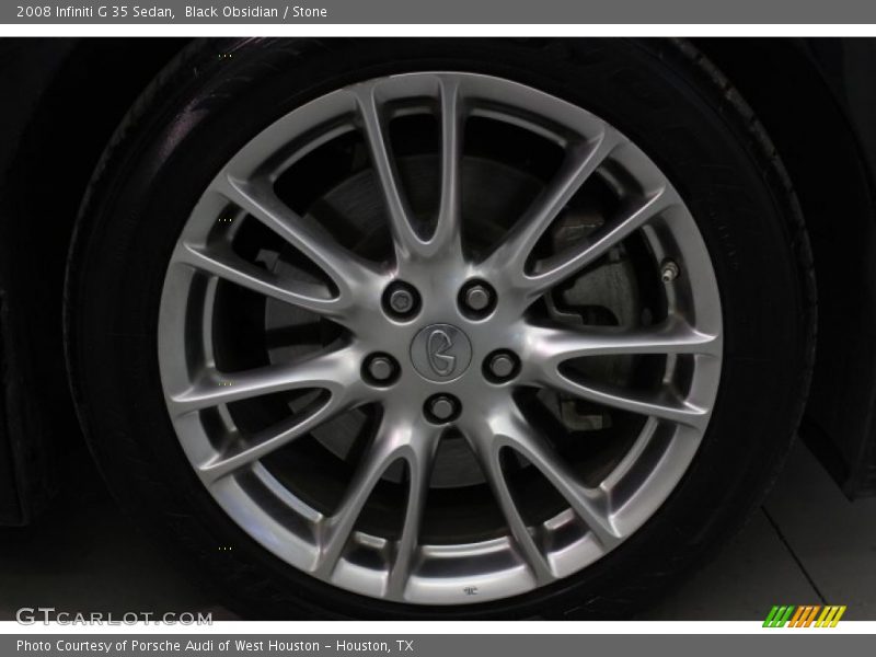 Black Obsidian / Stone 2008 Infiniti G 35 Sedan