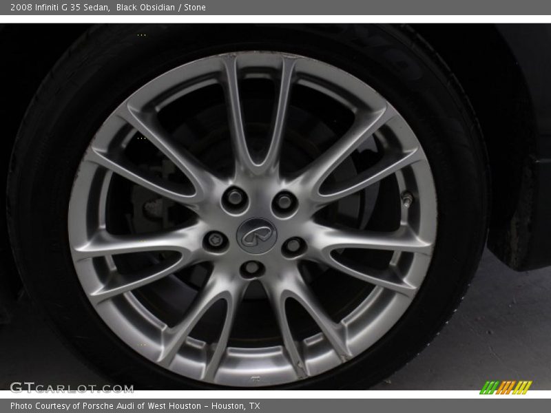 Black Obsidian / Stone 2008 Infiniti G 35 Sedan
