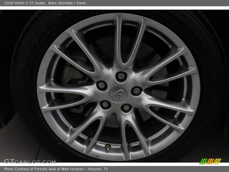Black Obsidian / Stone 2008 Infiniti G 35 Sedan