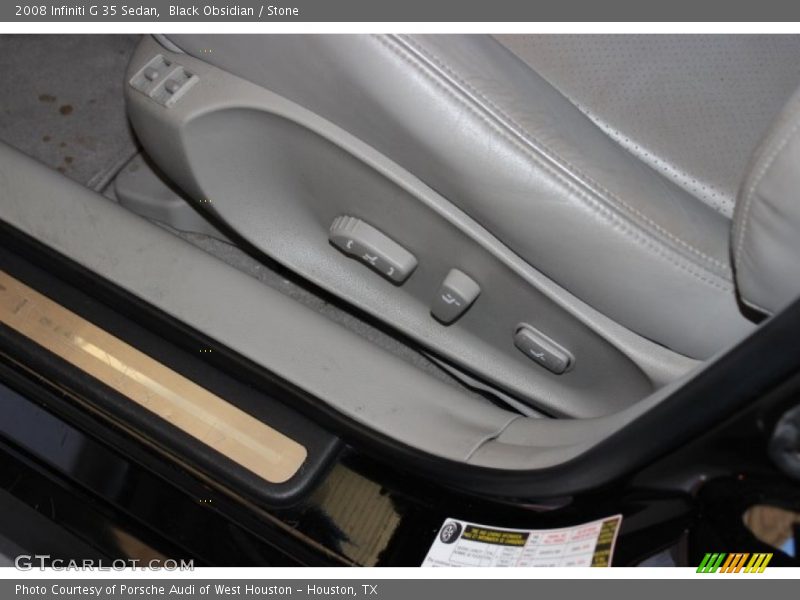 Black Obsidian / Stone 2008 Infiniti G 35 Sedan