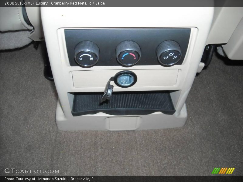 Cranberry Red Metallic / Beige 2008 Suzuki XL7 Luxury