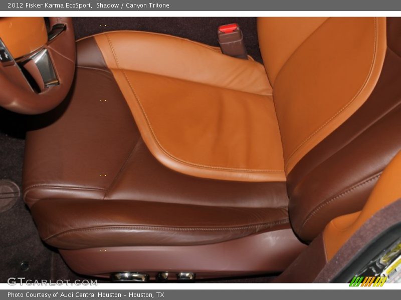 Front Seat of 2012 Karma EcoSport