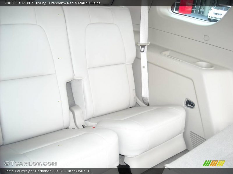 Cranberry Red Metallic / Beige 2008 Suzuki XL7 Luxury