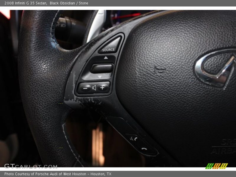 Black Obsidian / Stone 2008 Infiniti G 35 Sedan