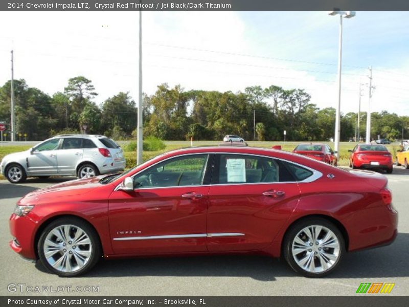 Crystal Red Tintcoat / Jet Black/Dark Titanium 2014 Chevrolet Impala LTZ