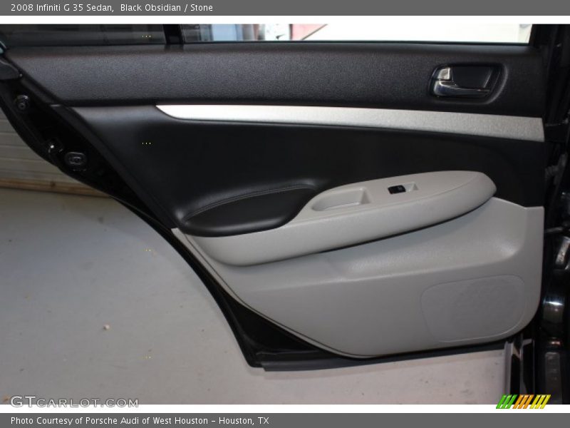 Black Obsidian / Stone 2008 Infiniti G 35 Sedan