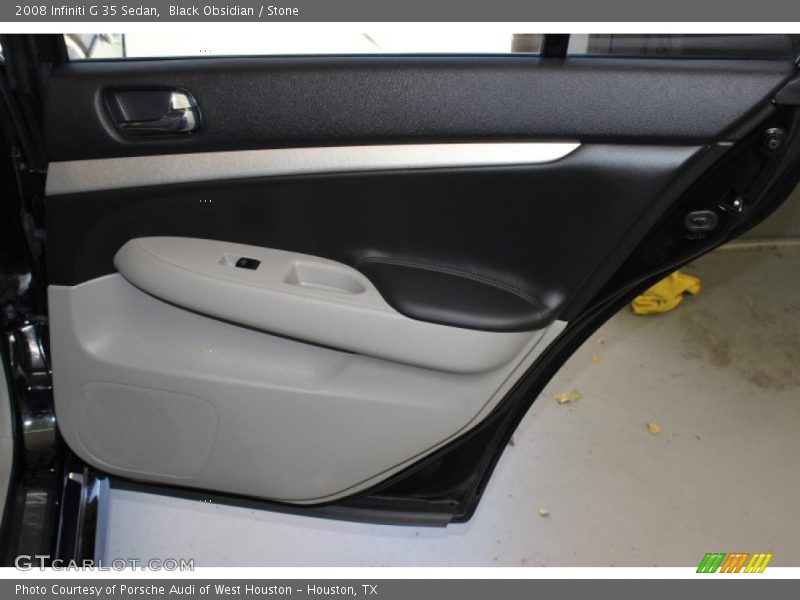 Black Obsidian / Stone 2008 Infiniti G 35 Sedan