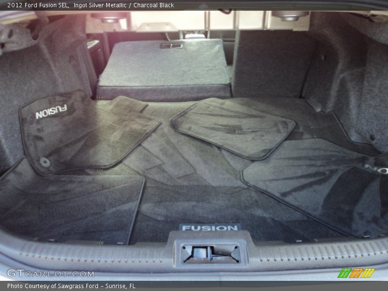 Ingot Silver Metallic / Charcoal Black 2012 Ford Fusion SEL