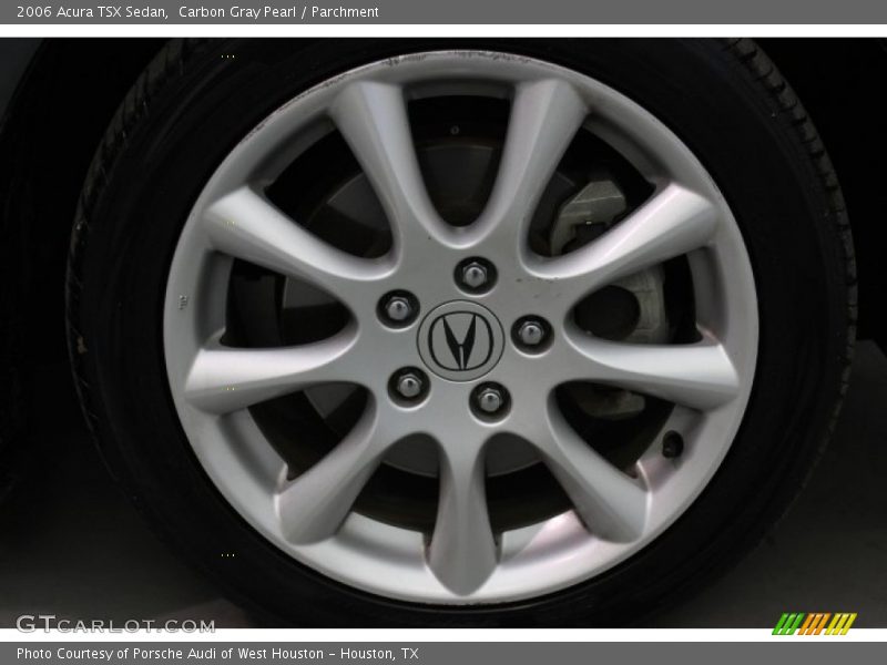 Carbon Gray Pearl / Parchment 2006 Acura TSX Sedan