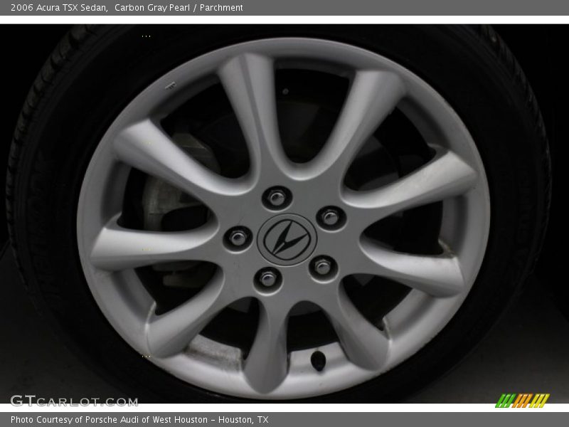 Carbon Gray Pearl / Parchment 2006 Acura TSX Sedan
