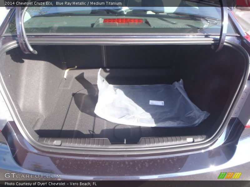 Blue Ray Metallic / Medium Titanium 2014 Chevrolet Cruze Eco