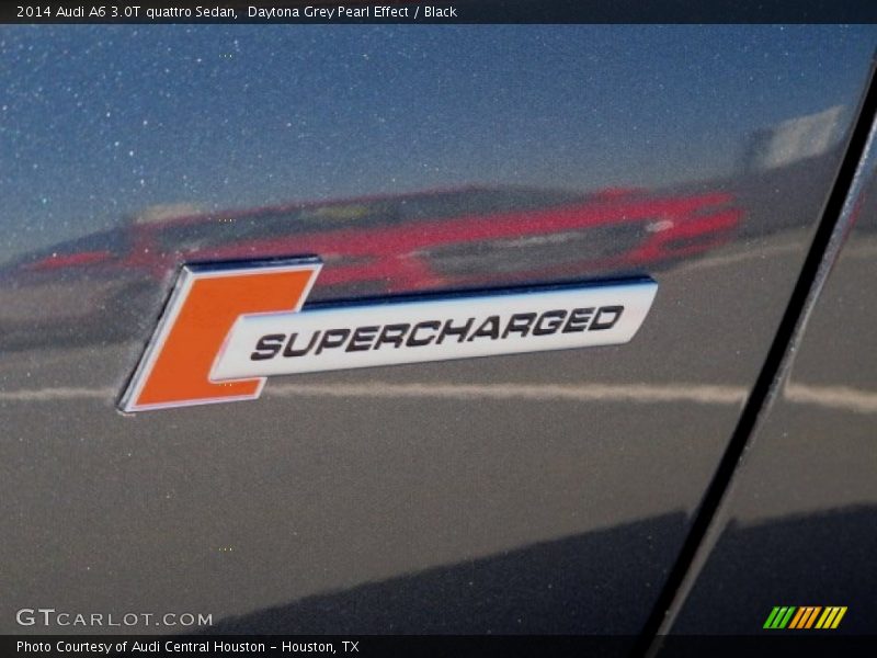 Daytona Grey Pearl Effect / Black 2014 Audi A6 3.0T quattro Sedan