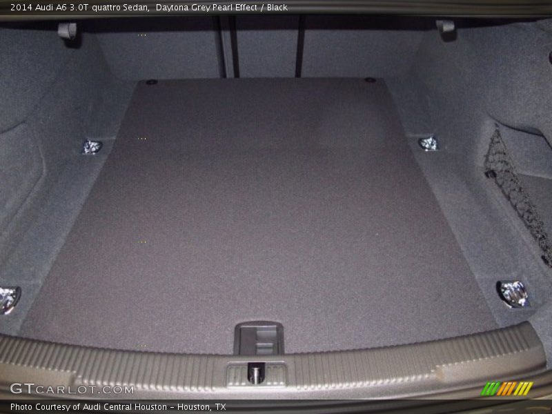 Daytona Grey Pearl Effect / Black 2014 Audi A6 3.0T quattro Sedan