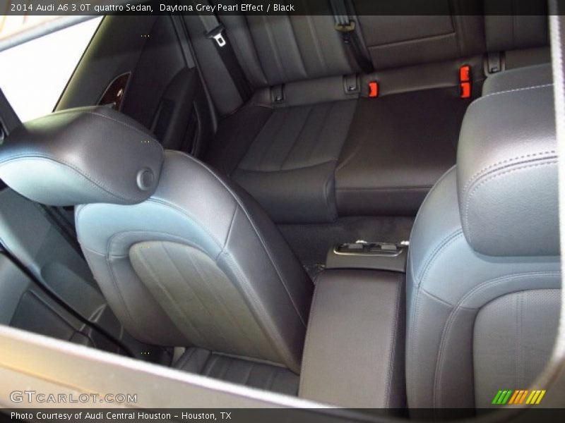 Daytona Grey Pearl Effect / Black 2014 Audi A6 3.0T quattro Sedan