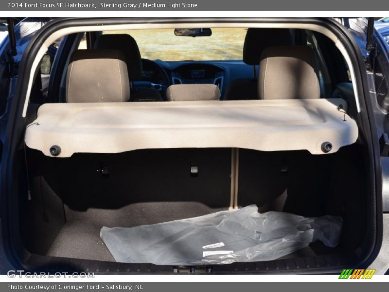 Sterling Gray / Medium Light Stone 2014 Ford Focus SE Hatchback